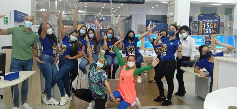 Pausas activas en entorno corporativo
